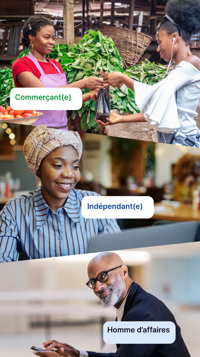 Entrepreneuse camerounaise accompagnée par la coopérative